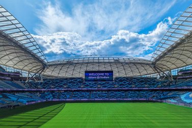 Football stadium